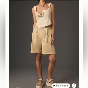 Anthropologie Pilcro Bermuda Shorts 29